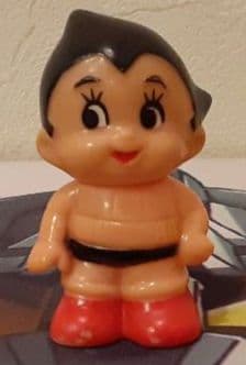 程度良好　入手困難　希少　当時物　鉄腕アトム　無版権物　ソフビ　70s　80s