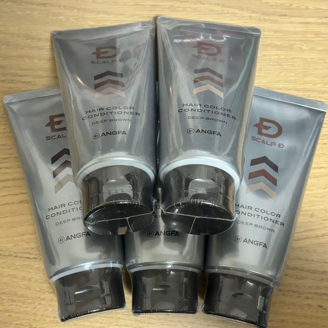 【新品】スカルプD 白髪染め メンズ ヘアカラー ディープブラウン 5本セット 2410colcon.jpg