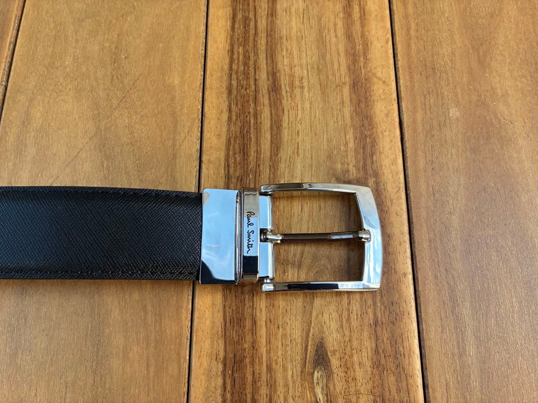 paul smith ポールスミス リバーシブルベルト XL レザー
