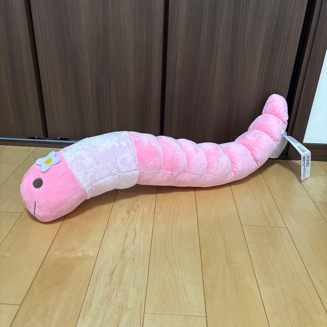 ナムコ限定 メダリスト LLぬいぐるみ ミミズ タグ付き - メルカリ