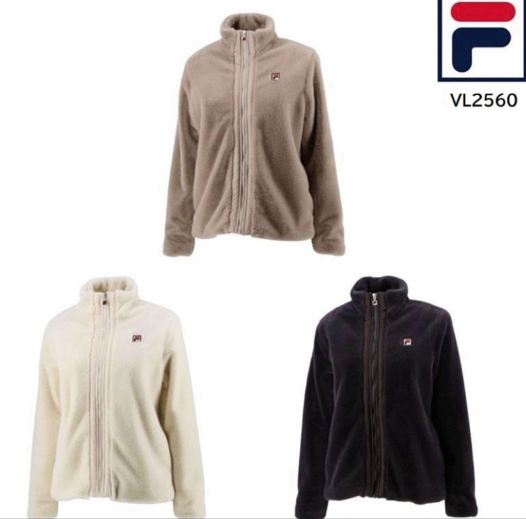 フィラ ウェア ファージャケットLサイズ テニス フィラ テニスウェア レディース ファー シリーズ XL 3点セット 新品未