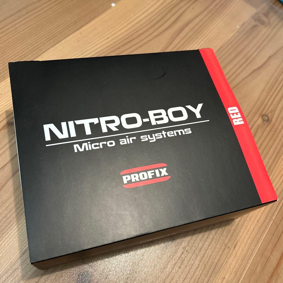 NITRO-BOY RED ニトロボーイ　コンプレッサー NITRO-BOY ニトロボーイ ミニコンプレッサーのご紹介【PROFIX