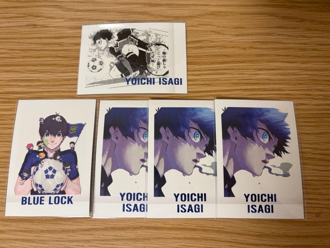 ブルーロック ブルーロック展 潔世一 ぱしゃこれ 5枚 - メルカリ