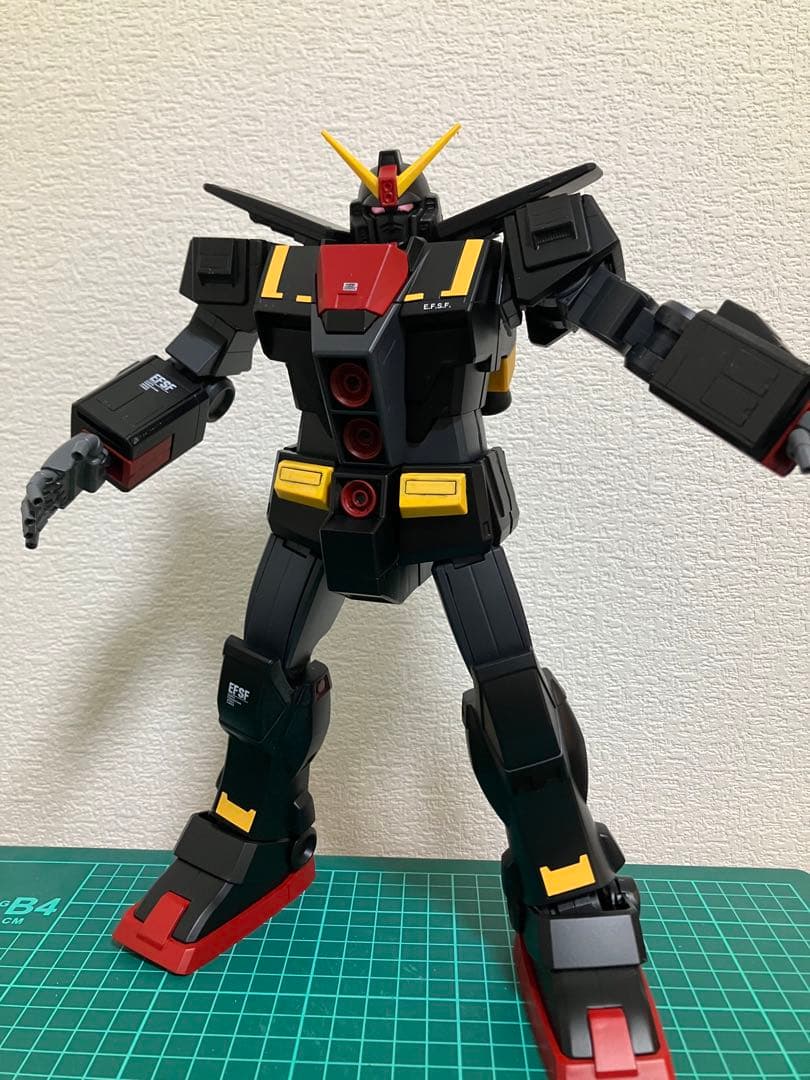 HG サイコガンダム アニメ画モデル 塗装品