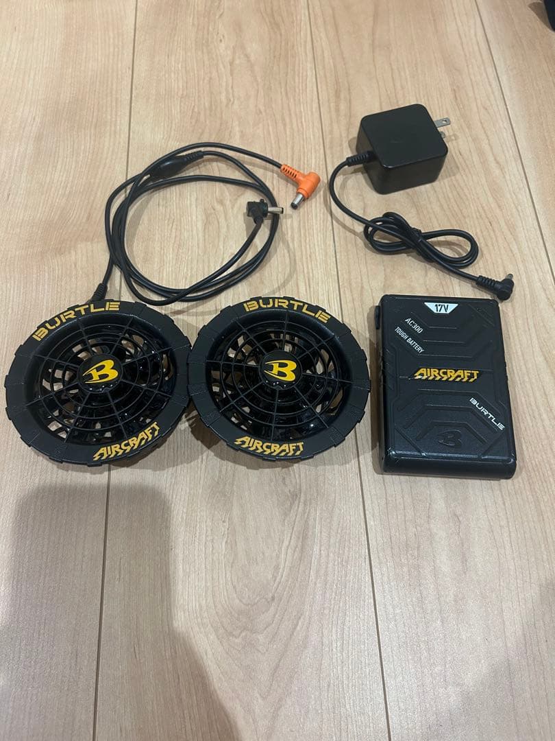 バートル　空調服　バッテリー　ファン