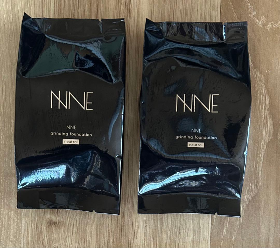 NNEグラインディングファンデーション ニュートラル（ケース無し）２個 新発売】ついに出た！累計127,000個販売突破(※1)の針ファンデ『NNE
