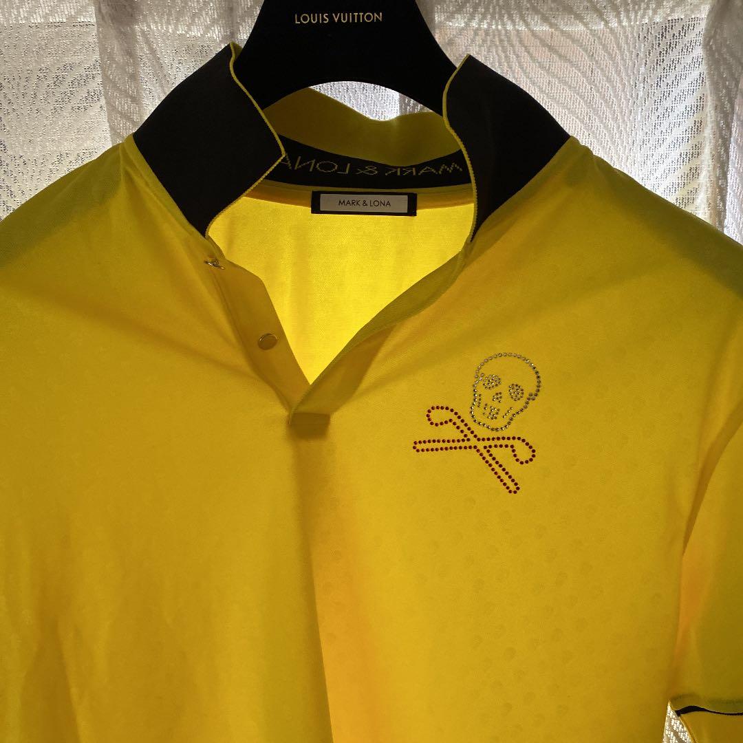 マークアンドロナ　ポロシャツ マークアンドロナ メンズ ポロシャツ ブラック Mサイズ 買取価格