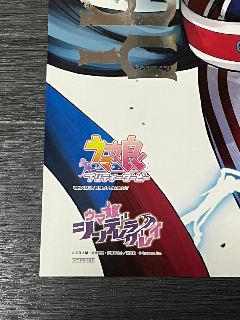 ☆ ウマ娘 シンデレラグレイ タマモクロス 5巻表紙 特製ポスター