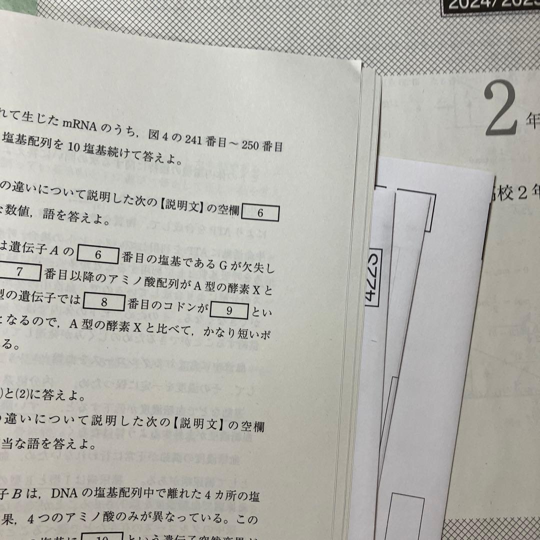 駿台模試 解答用紙 解答解説 第3回高2全国模試 2025/2実施 - メルカリ
