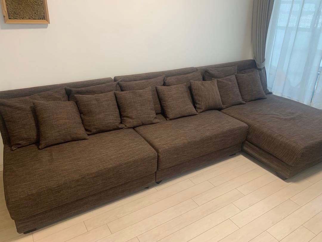 引き取り限定 アルモニア カウチソファセット ワイドボディ