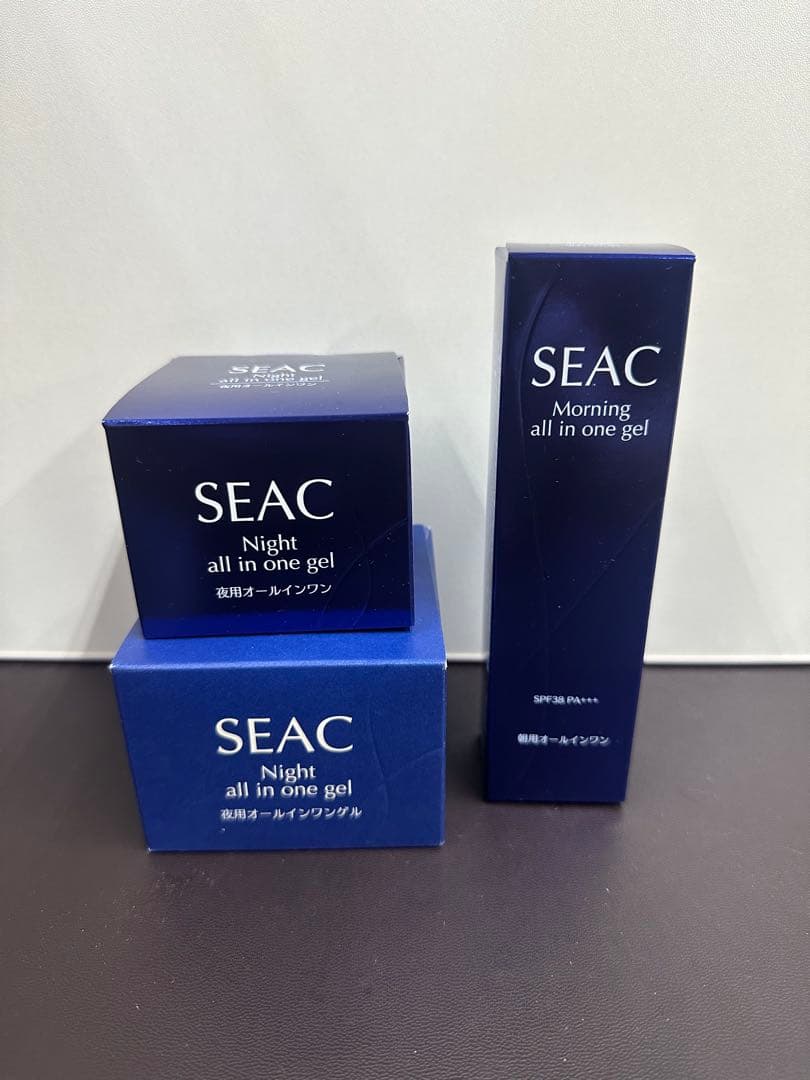 シーク 朝用・夜用オールインワンゲルS 50g 【3点セット】 シーク 朝用オールインワン | 世田谷自然食品【公式通販】
