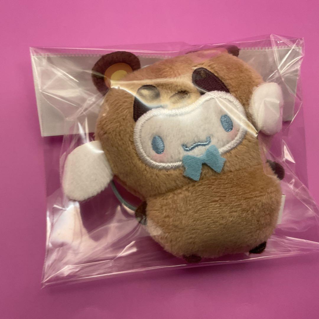 ナムコ限定 サンリオキャラクターズどうぶつ着ぐるみマスコット たぬき
