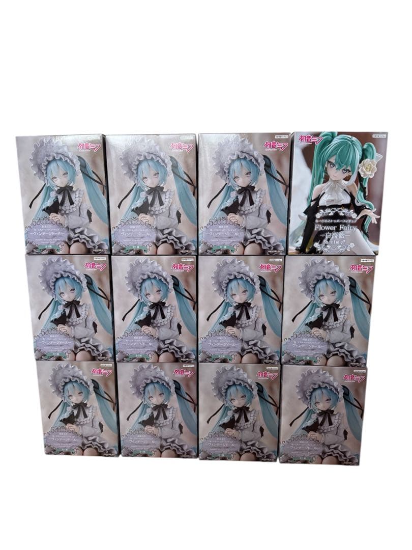12.初音ミク ヴィンテージドール　フィギュアセット
