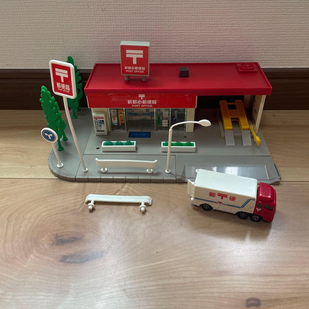 トミカタウン 郵便局 旧タウン 廃盤 - メルカリ