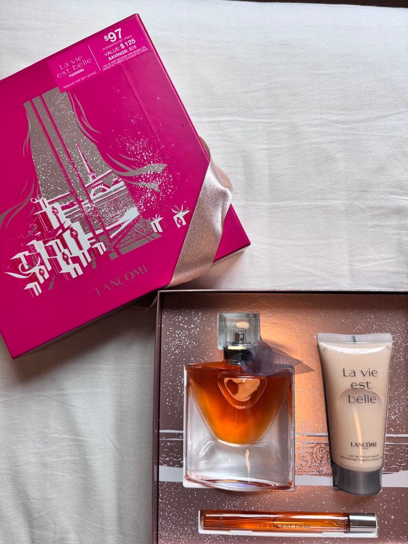 LANCOME ボディクリーム/香水セット