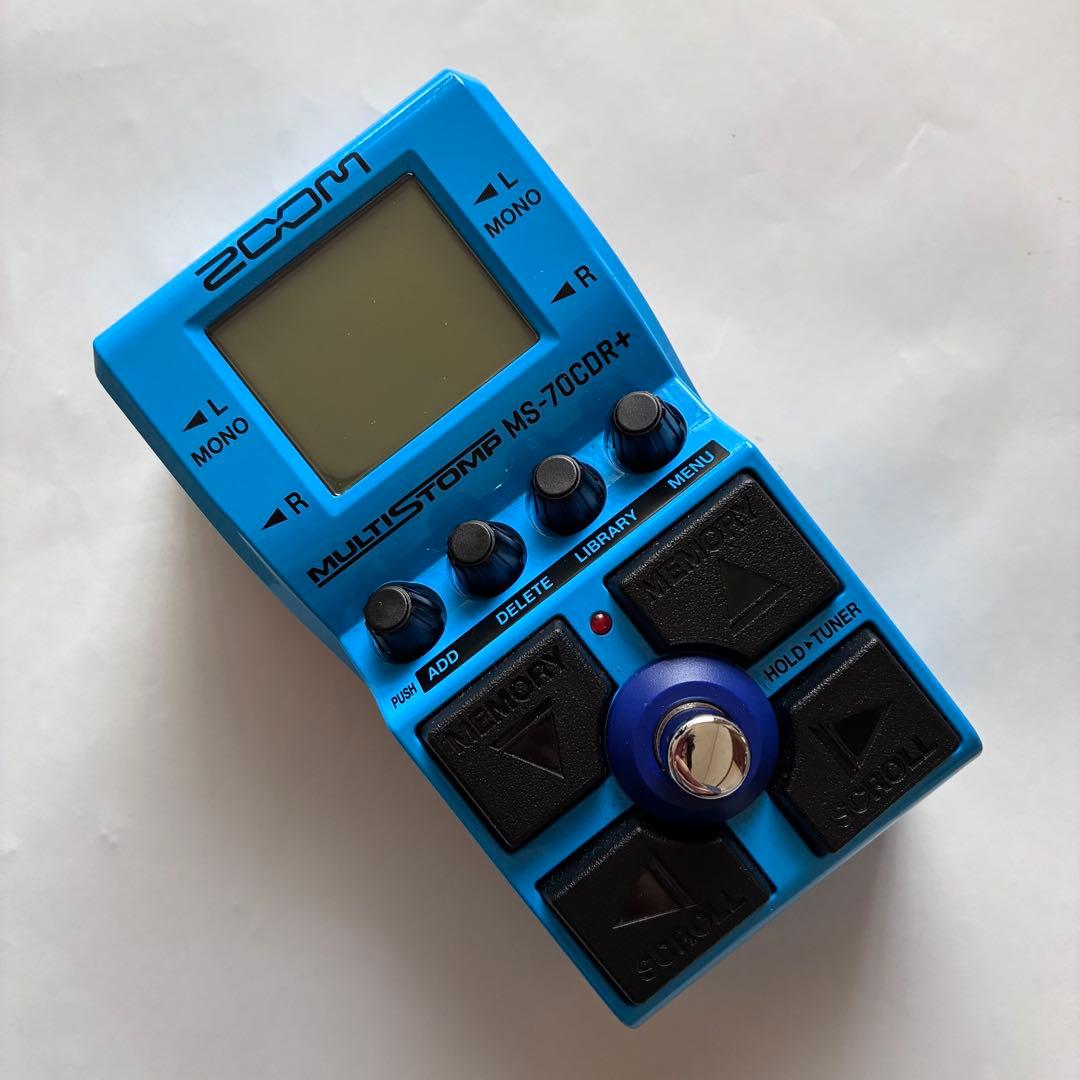 ギター ZOOM MULTISTOMP MS-70CDR+