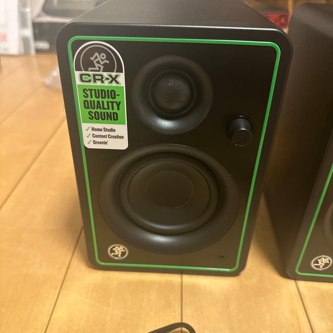 [美品]MACKIE マッキー モニタースピーカー CR-X スタジオ