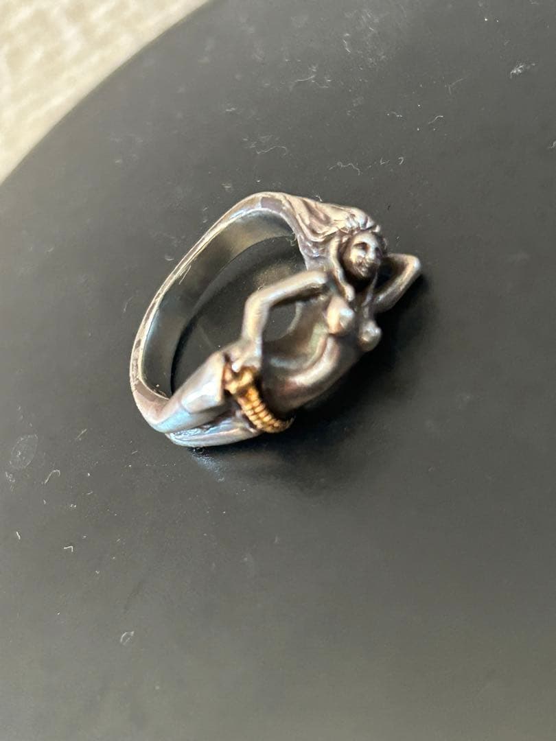 WACKO MARIA ワコマリアNUDE RING ヌードリング ゴールド - メルカリ