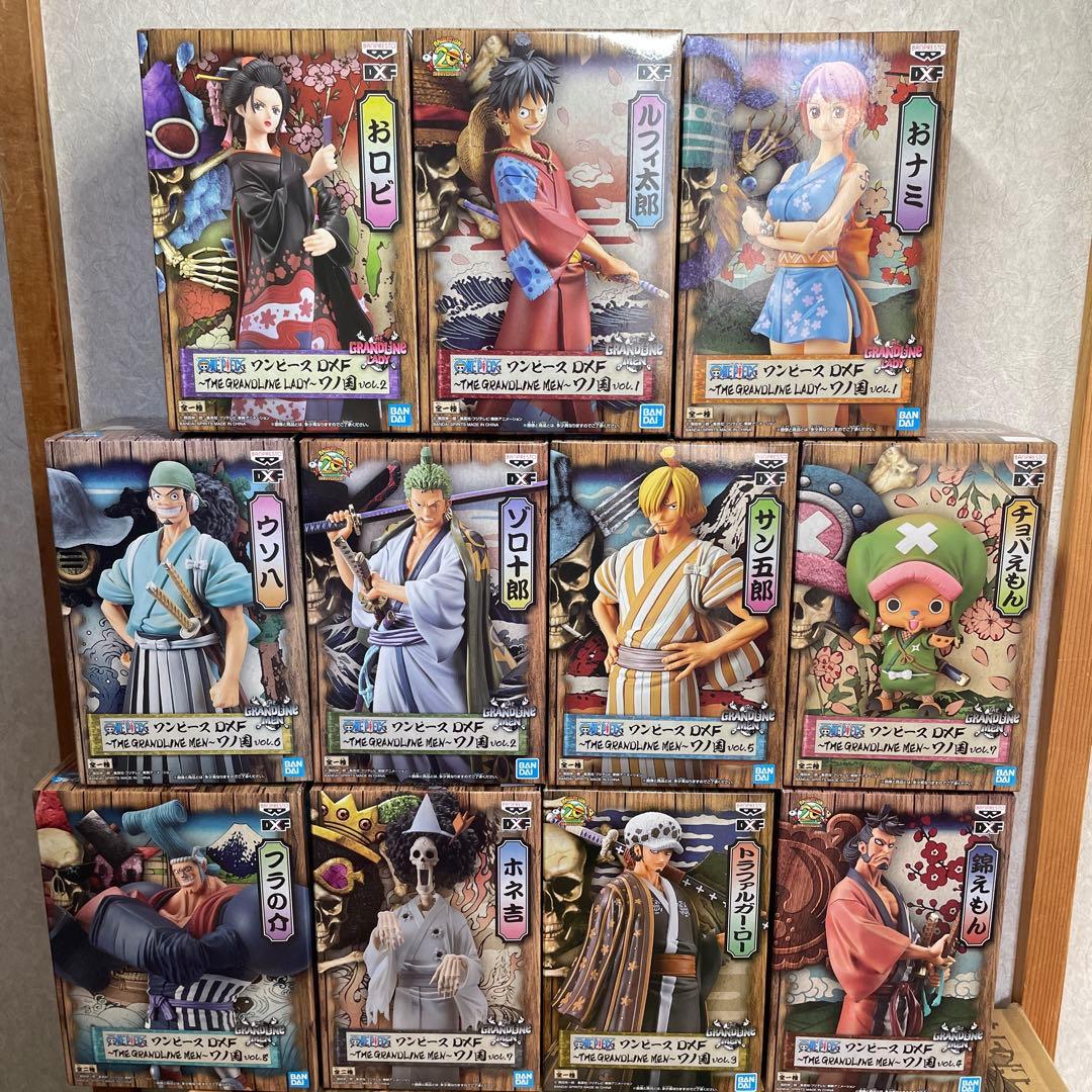 ワンピース　フィギュア　Grandline men ワノ国　11種　まとめ売り