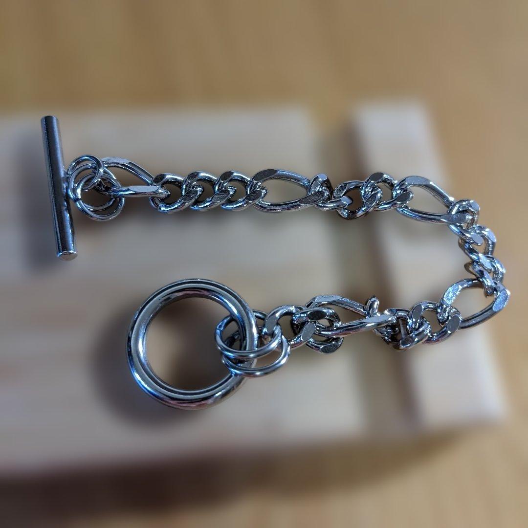 最終価格】新品 メキシカンジュエリーフィガロチェーンブレスレット