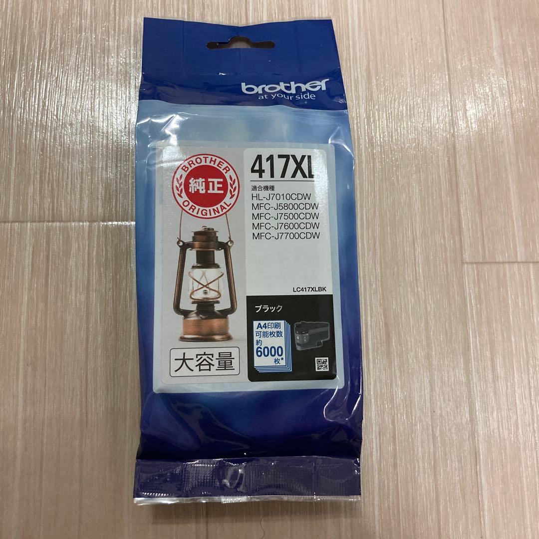 brother 純正インク417XL - メルカリ