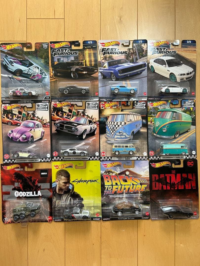 【送料無料】 ホットウィール ミニカー まとめ売り 12台