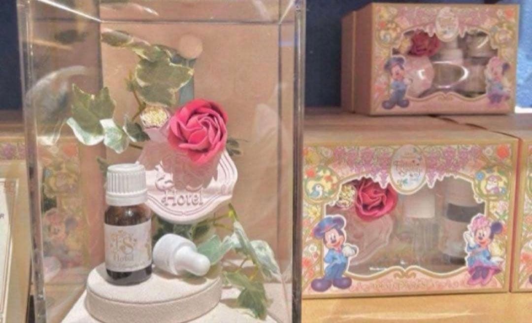 ファンタジースプリングス　ルームフレグランス　ミッキー　ミニー　ローズ