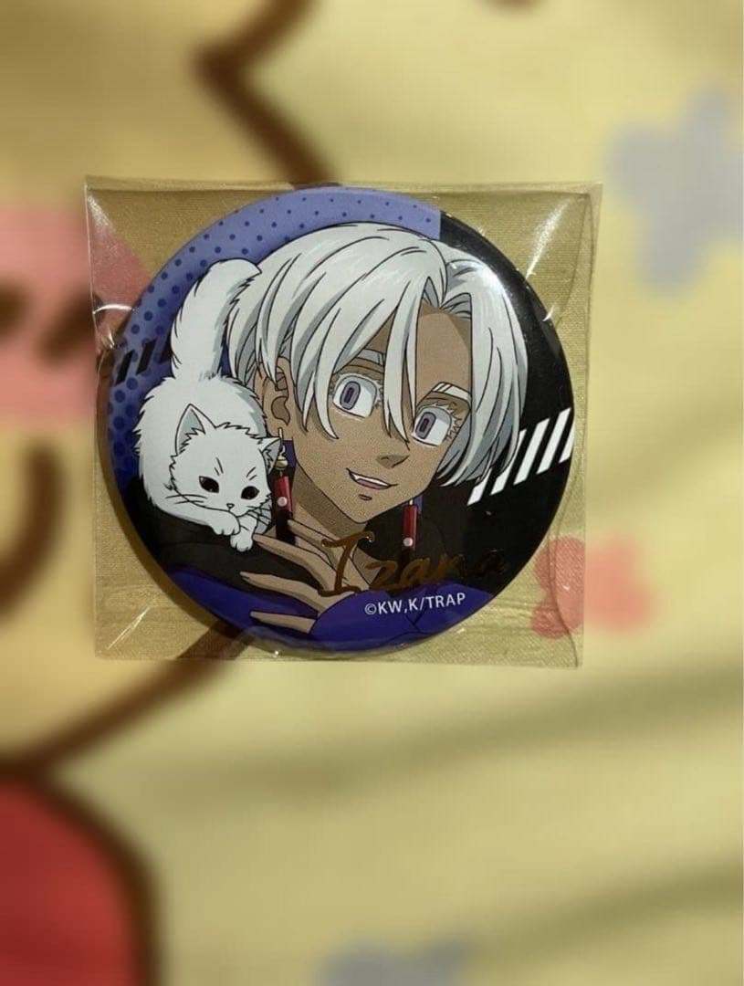 東リべ 黒川イザナ 箔押し 缶バッジ