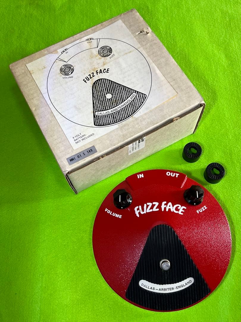 美品ジムダンロップ ファズフェイス JHF2 ジミ・ヘンドリックス・ファズ 箱有 g-sakai_jimifuzz