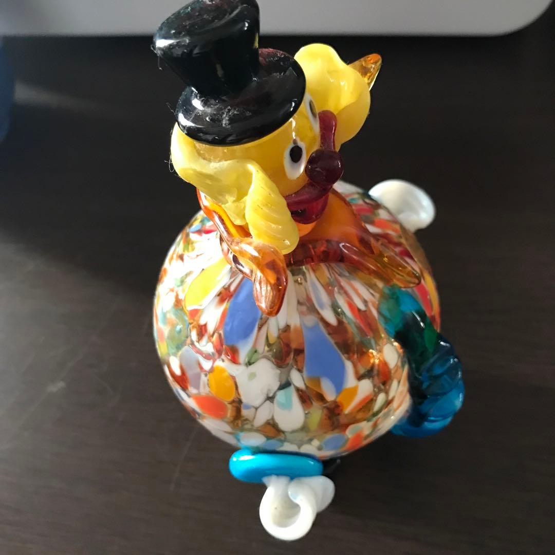 ベネチアムラーノ島製ガラス人形2体 - メルカリ