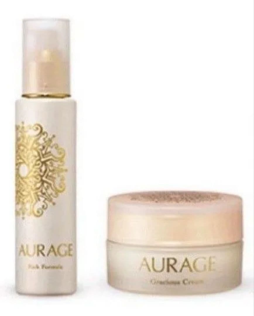 ナチュラリープラス　AURAGE リッチフォーミュラ & グレイシャスクリーム