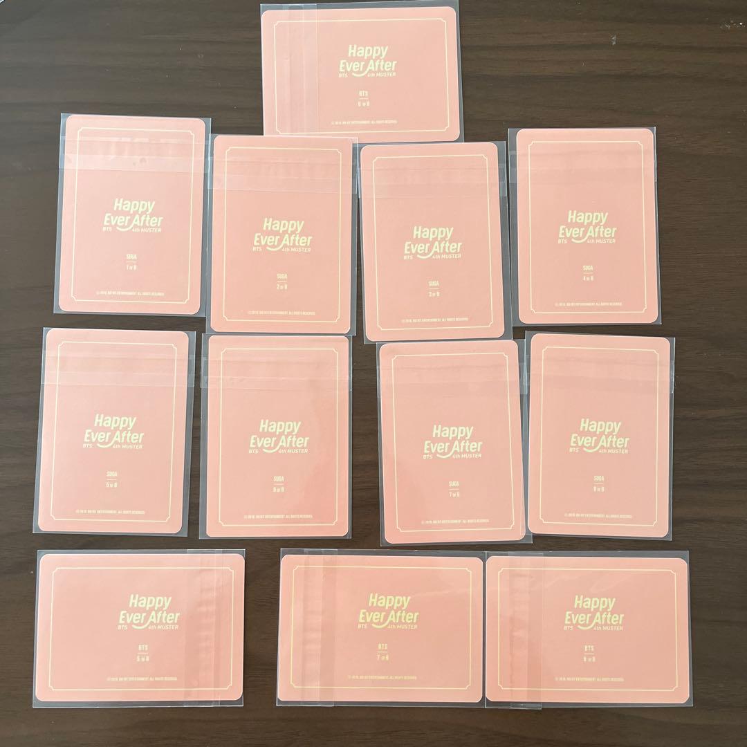 BTS ソウル ペンミ ハピエバ ミニフォト ユンギ コンプ - メルカリ