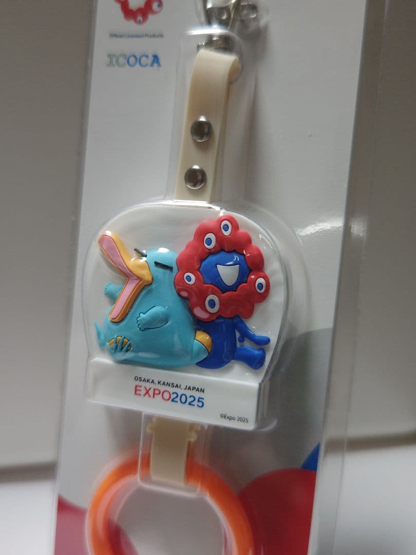 EXPO2025 関西万博 ミャクミャク イコちゃん つり革キーホルダー