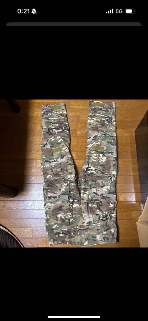 迷彩服セット（パンツ・シャツ）