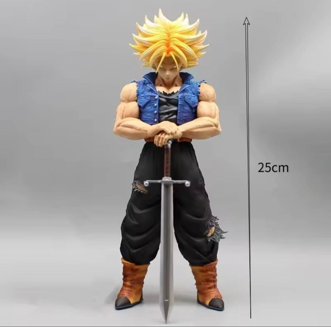 ドラゴンボールZ トランクス 超サイヤ人 フィギュア 25cm