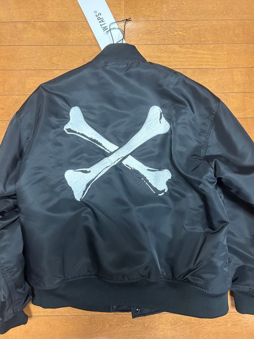 Wtaps team jacket クロスボーン黒 ZORN着 - メルカリ