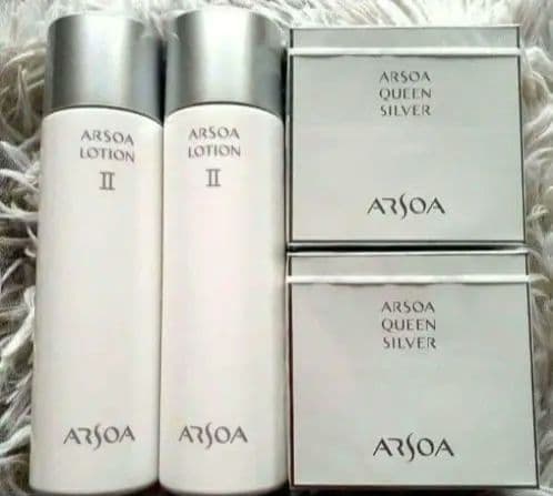 アルソア ローションIIとクイーンシルバー アルソア クイーンシルバー×2＆セルローション×2 - メルカリ