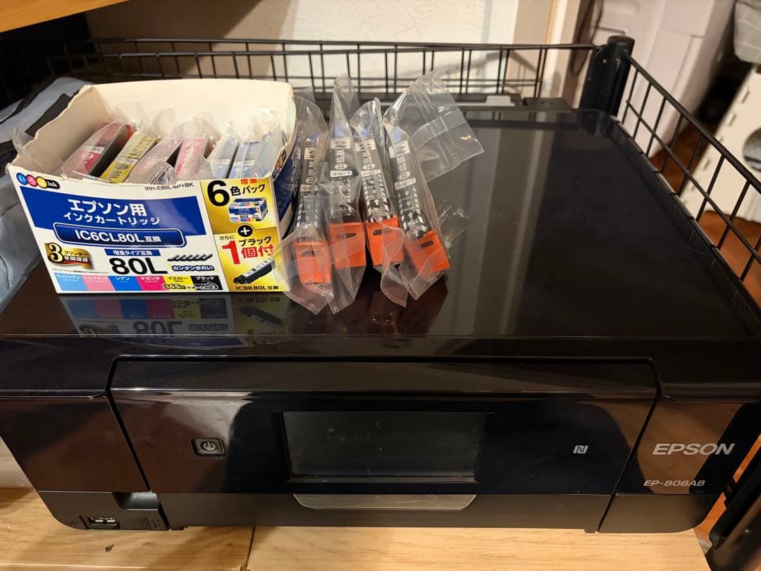 エプソン　プリンター　EP-808AB