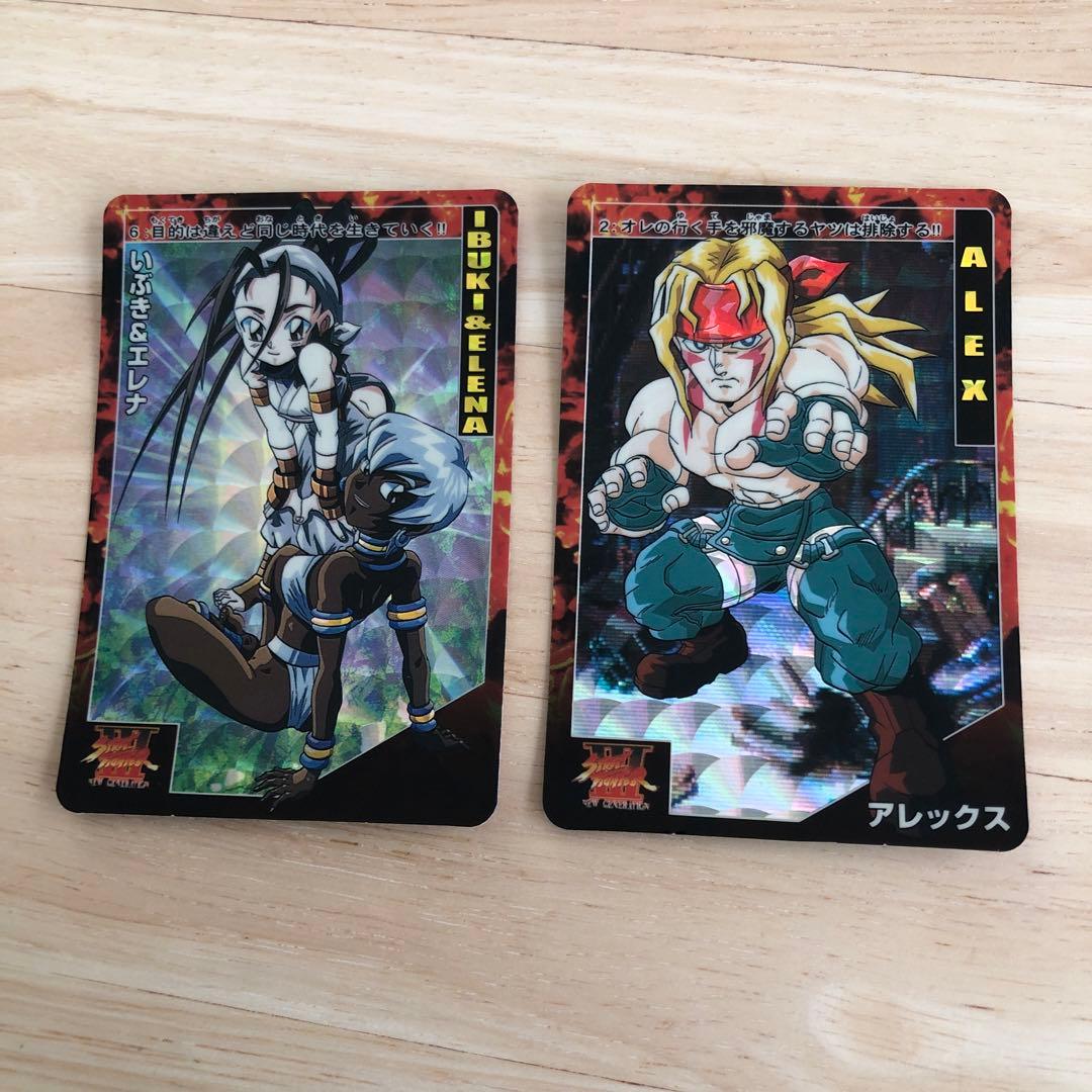 ストリートファイター3 カードダス キラ ノーマル16枚セット