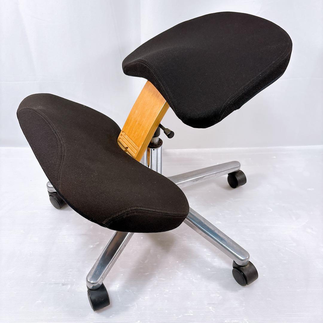 【美品】RYBO リボ バランスチェア バランスマネジメント キャスター付き