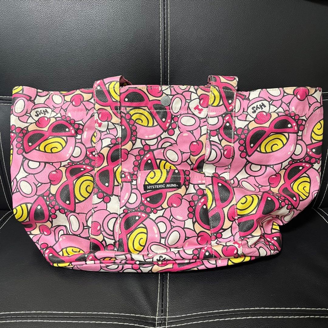 ヒスミニ　テディ　 マザーズバッグ HYSTERIC MINI - ヒスミニ☆正規品☆新品☆マザーズバッグ☆大容量