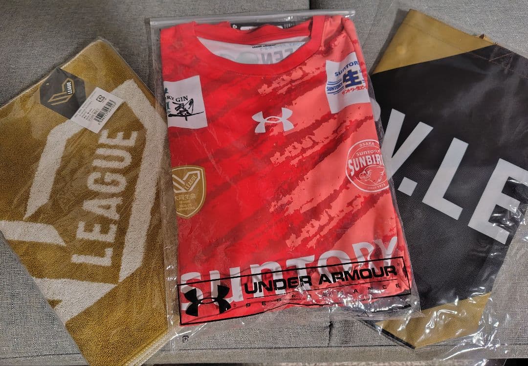 J*3様 サントリーサンバーズ 小川智大サイン入りユニフォーム XLサイズ