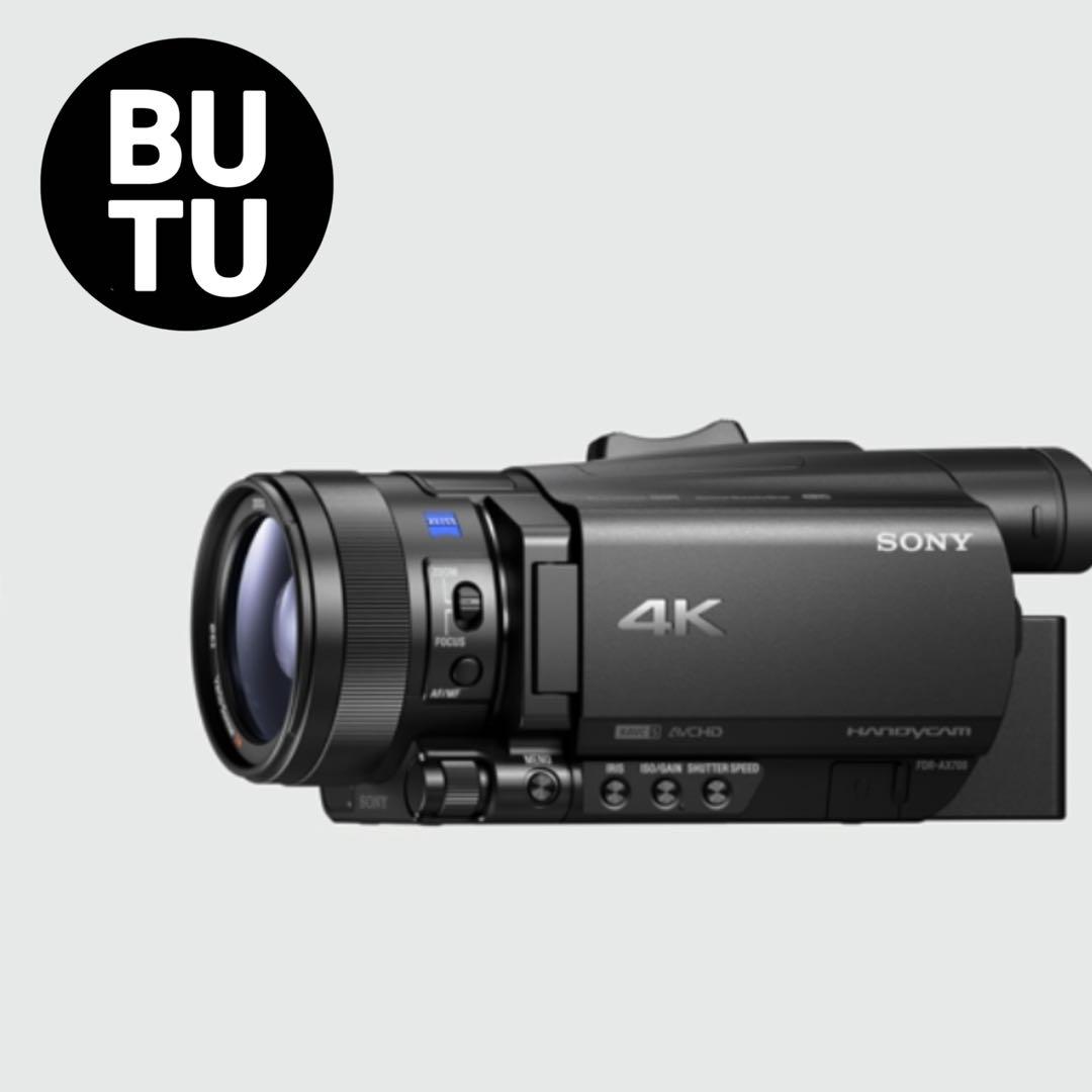 【希少 海外モデル】Sony FDR-AX700 ビデオカメラ 本体 ブラック