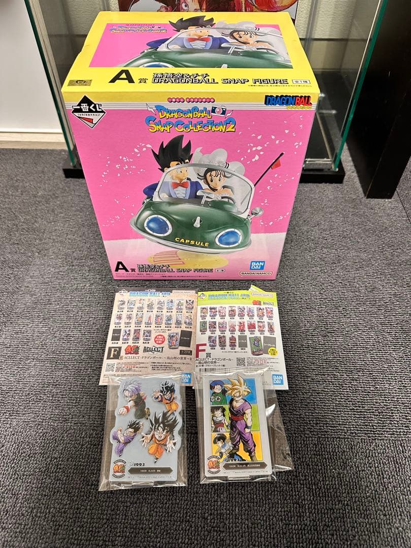 新品未開封 一番くじ A賞 ドラゴンボール 孫悟空＆チチ スナップ