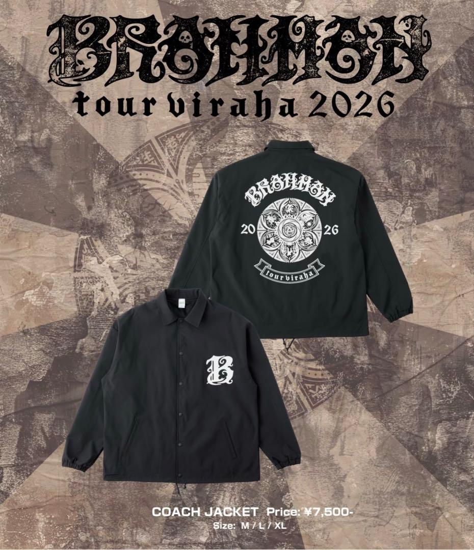 BRAHMAN コーチジャケット XL 新品未開封