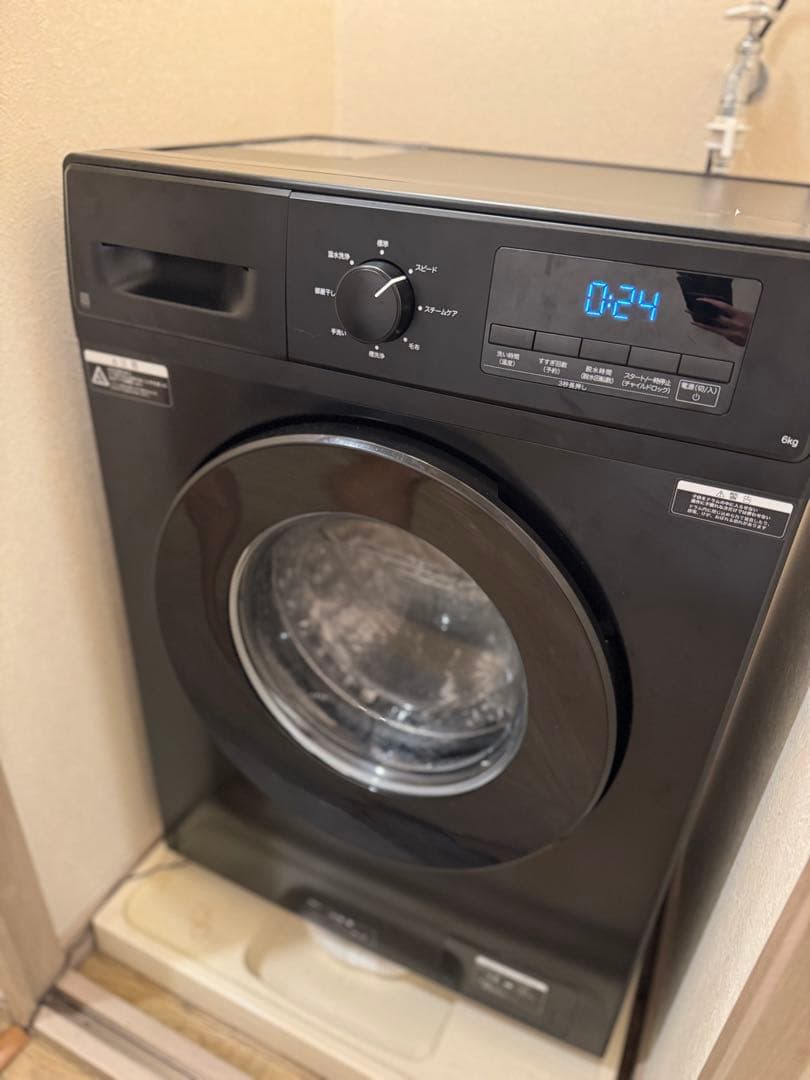 【ほぼ新品】ドラム式洗濯機　2025年製