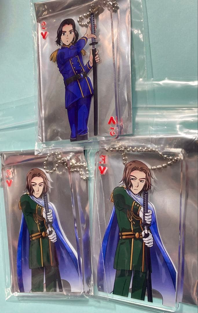 トランプ型 ランダム アクリルキーホルダー 3点セット 青春鉄道 - メルカリ