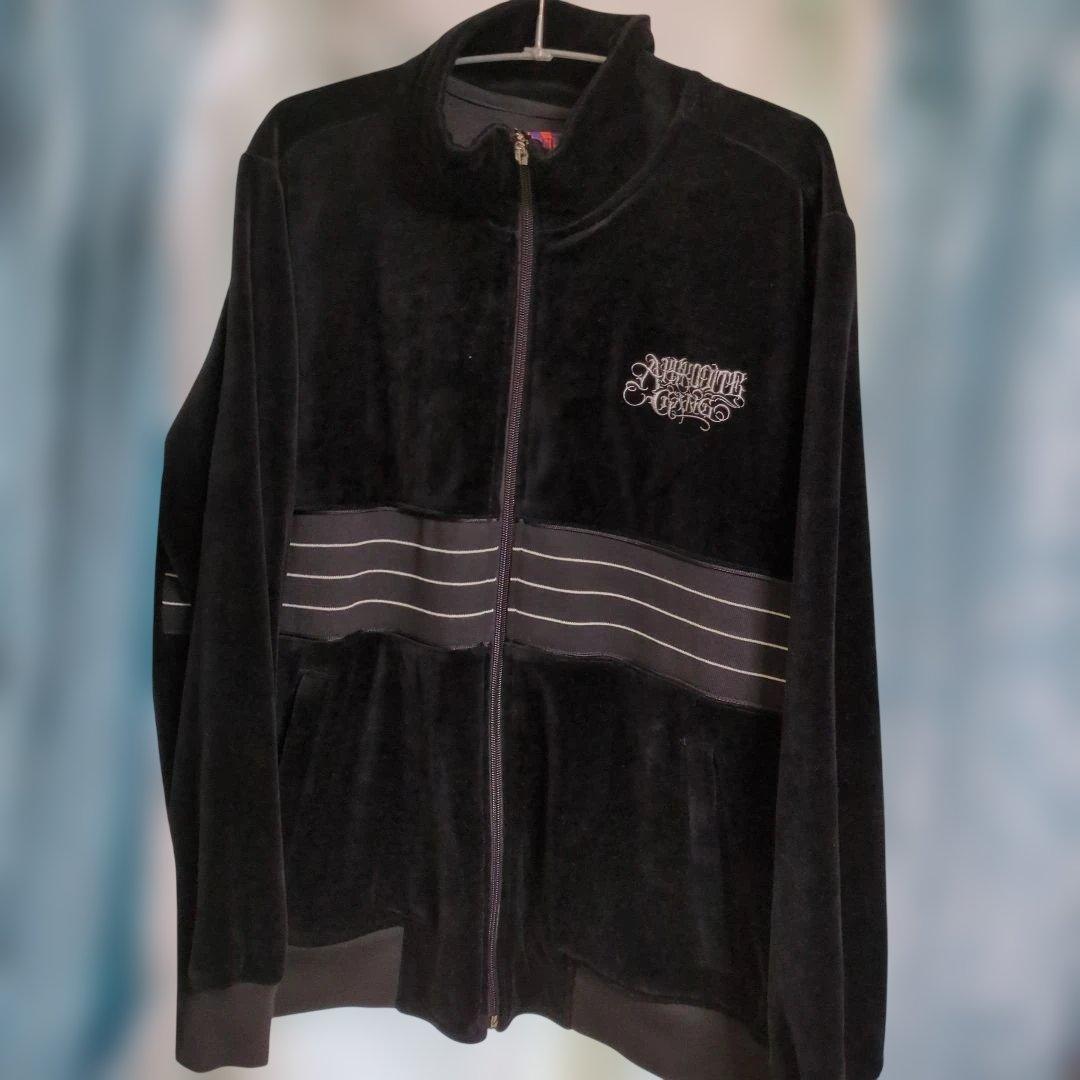 ジャケット・アウター AphroditeGang VELOUR JERSEY TRACK JACKET