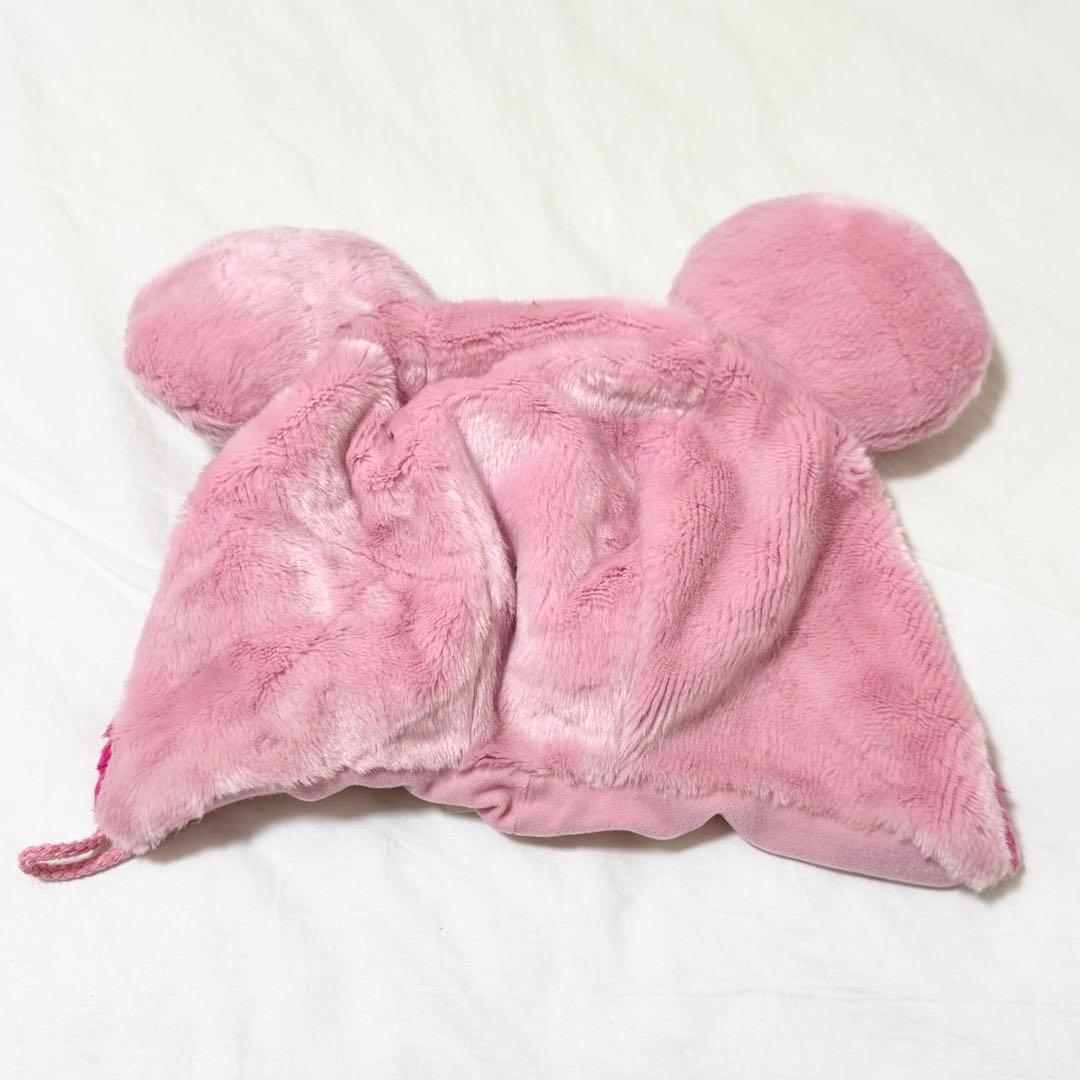 ディズニー ファンキャップ ミニー ピンク リボン かわいい レア 美品