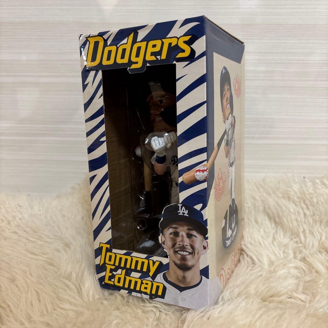 6/2 限定品❗️トミー エドマン フィギュア ボブルヘッド ドジャース WBC ラーズ・ヌートバー & トミー・エドマン 日本 韓国 ボブルヘッド